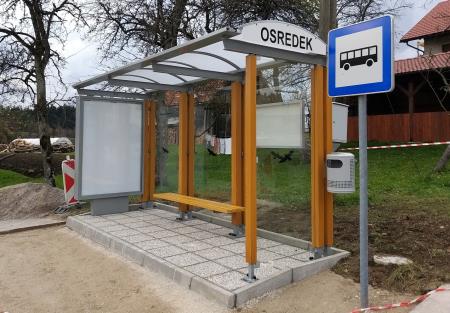 NOVO AVTOBUSNO POSTAJALIŠČE OSREDEK 05 FOTO BOŠTJAN OTONIČAR
